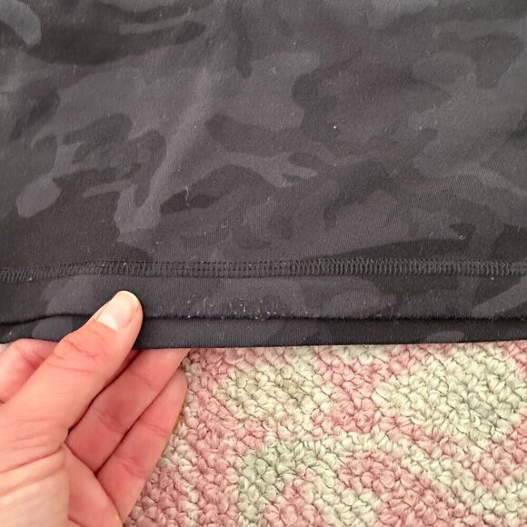 lululemon cropped camo power y tank - Picture 3 of 3